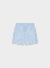 The Lodge Short™ Mid-Thigh - CruiseLinen™ - MITCHELL ST CNFWR B/W