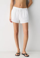 AirPlush Cotton™ Sail Short - WHITE