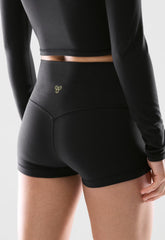 BUTTER Cheeky Hi-Rise 1.5” Short - BLACK