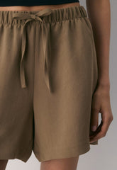 The Lodge Short™ Mid-Thigh - Crepette™ - FOLIO TAUPE