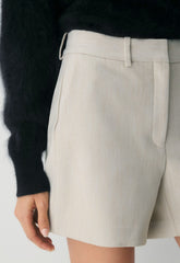 New Agency Mid-Thigh Short - Eversential™ - HEATHER MATTE PEARL
