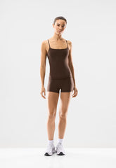 BUTTER Cheeky Infinite Hi-Rise 3 Short - RICH MOCHA BROWN