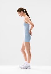 BUTTER Cheeky Infinite Hi-Rise 3 Short - RIPPLE BLUE