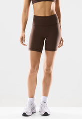 BUTTER Cheeky Infinite Hi-Rise 7 Short - RICH MOCHA BROWN
