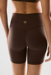BUTTER Cheeky Infinite Hi-Rise 7 Short - RICH MOCHA BROWN