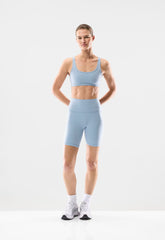 BUTTER Cheeky Infinite Hi-Rise 7 Short - RIPPLE BLUE
