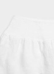 Rivette Linen Short - WHITE