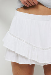Mignonette Skort - WHITE