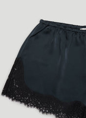 Whimsy Satin Short - DK NT NVY/BLCK