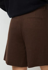 The Effortless Short™ Long - PowerLinen™ - RICH MOCHA BROWN