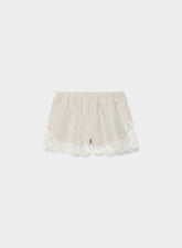 Whimsy Linen Short - UNDYED ECRU/LT BIRCH