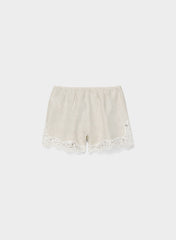 Whimsy Linen Short - UNDYED ECRU/LT BIRCH
