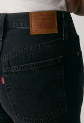 Levi's 501 Mid Thigh Jean Short - LUNAR BLACK