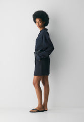 The Effortless Short™ Long - Crepette™ - DARK NIGHT NAVY
