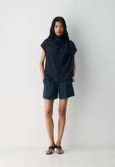 The Effortless Short™ Mid-Thigh - Crepette™ - ADMIRAL