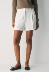 The Effortless Short™ Mid-Thigh - Crepette™ - LIGHT BIRCH