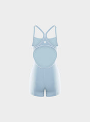 LIFE Heatwave Romper - RIPPLE BLUE/ WHITE