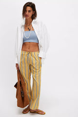 DONNI. The Stripe Pop Drawstring Pants