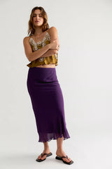 FP One Chloe Solid Maxi Skirt