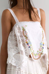 Chloe Embroidered Tank