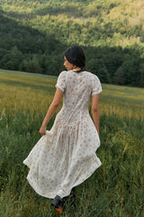 Falling Petals Maxi Dress