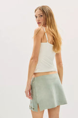 Nigel Preston Grace Suede Mini Skirt