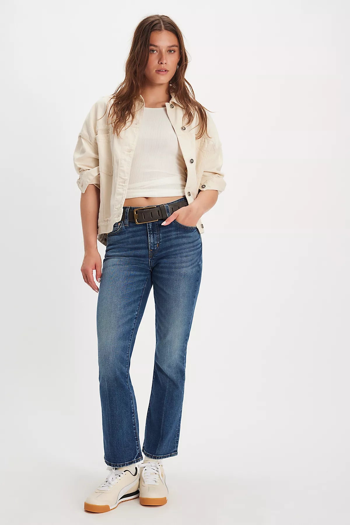 EDWIN Lark Ankle Bootcut Jeans
