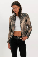Diesel L-Uxure Leather Jacket