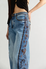 Driftwood Molly Wide-Leg Jeans