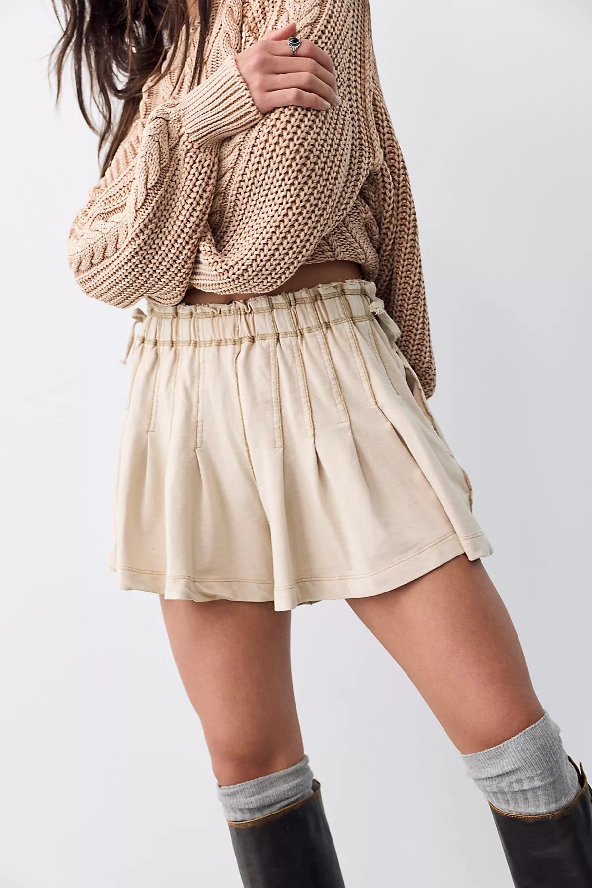 Croquet Knit Shorties