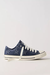Chuck Taylor All Star Distressed Stars Low-Top Sneakers