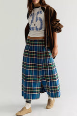 Bobo Choses Checkered Flannel Skirt