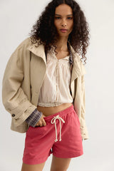 DONNI. Chino Drawstring Shorts