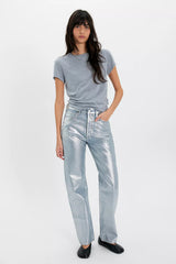 AGOLDE 90s Metallic Jeans