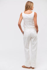 Citizens Of Humanity Cutwork Lindz Easy Straight Jeans