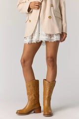 Frye For FP Kate Deco Stitch Boots