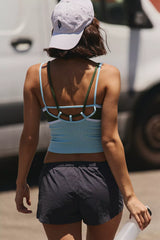 All Clear Coastline Stripe Cami