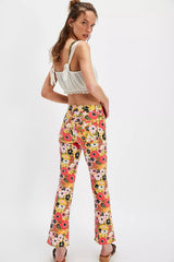 MOTHER The Mid-Rise Smokin' Double Flare Jeans