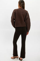 DONNI. The Tall Rib Kick Flare Pants