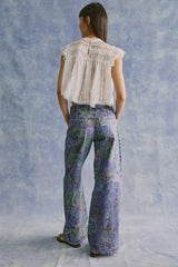 We The Free Alter Ego Wide-Leg Printed Jeans