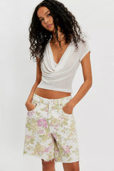 Citizens of Humanity Ayla Printed Shorts
