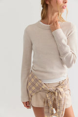 Malibu Cashmere Crewneck Sweater