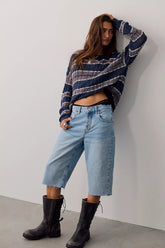 We The Free Low-Rise Relaxed Capri Jeans