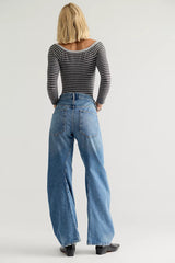 AGOLDE Spiral Twisted Seam Jeans