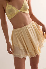 Deja Vu Mini Slip Skirt