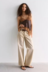 EB Denim Low-Rise Baggy Jeans