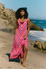 Easy Does It Printed Maxi Dress
