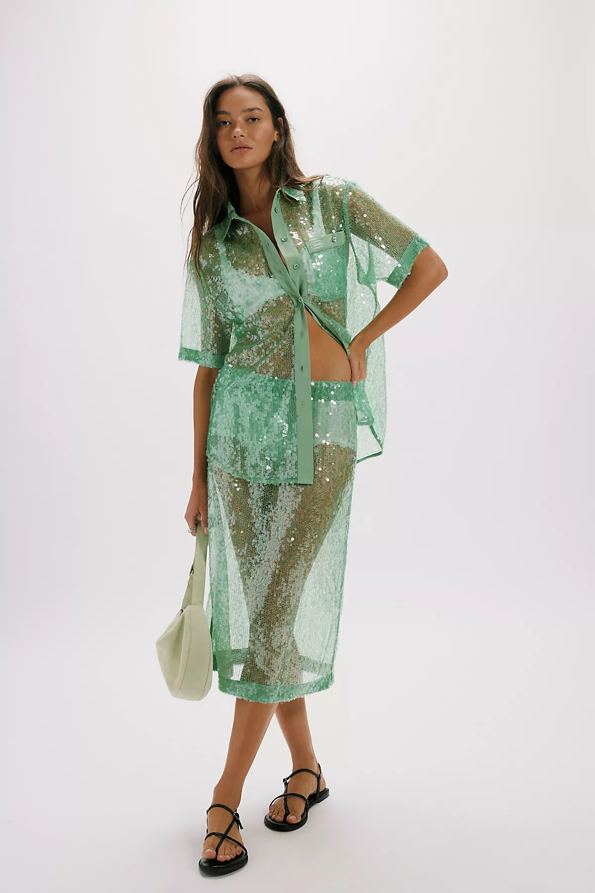 Blanca Studio Luma Midi Skirt Set
