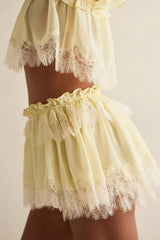 For Love & Lemons Chante Bloomer Skort