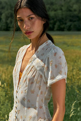 Falling Petals Maxi Dress